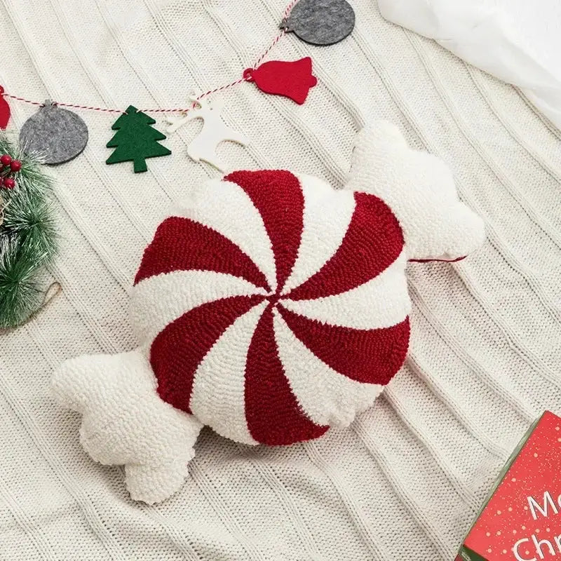 Red Cartoon Cushion Cover