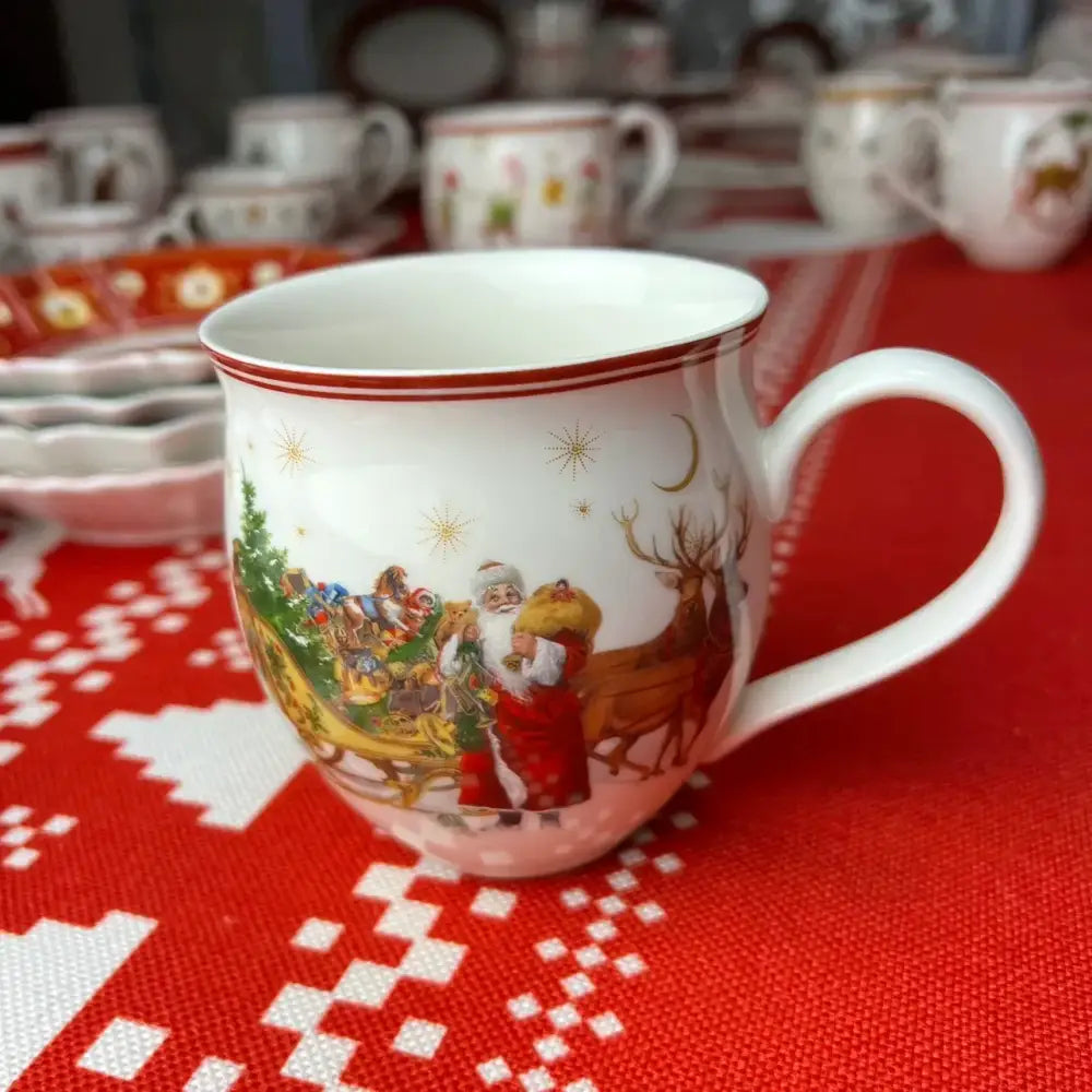 Red Ceramic Dinnerware Set