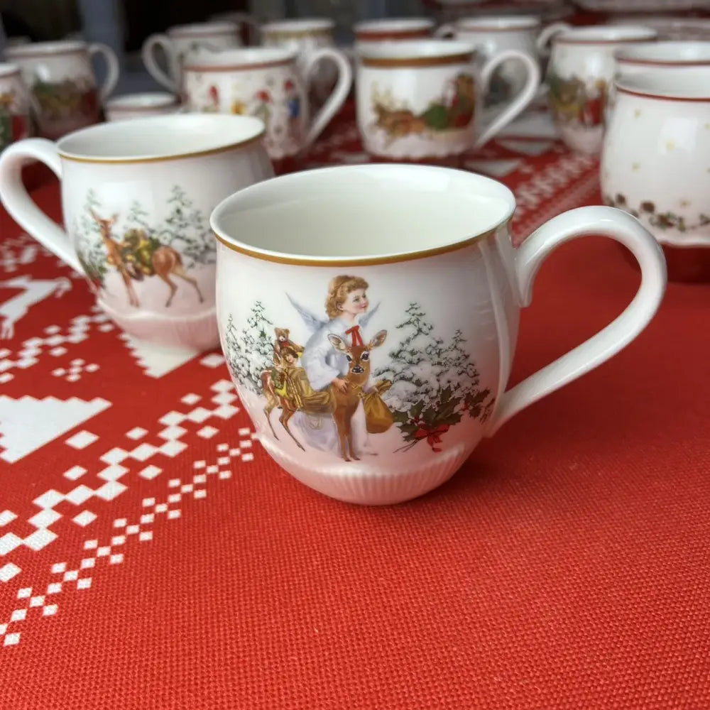 Red Ceramic Dinnerware Set