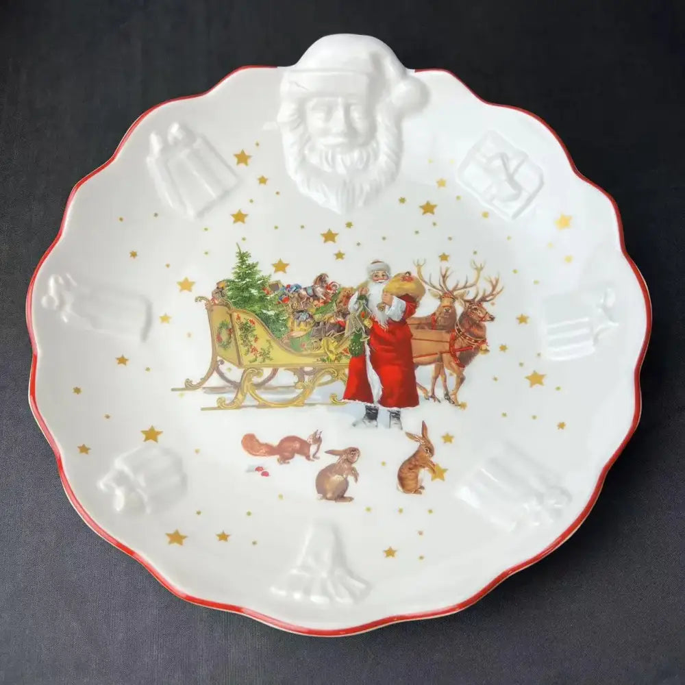 Red Ceramic Dinnerware Set