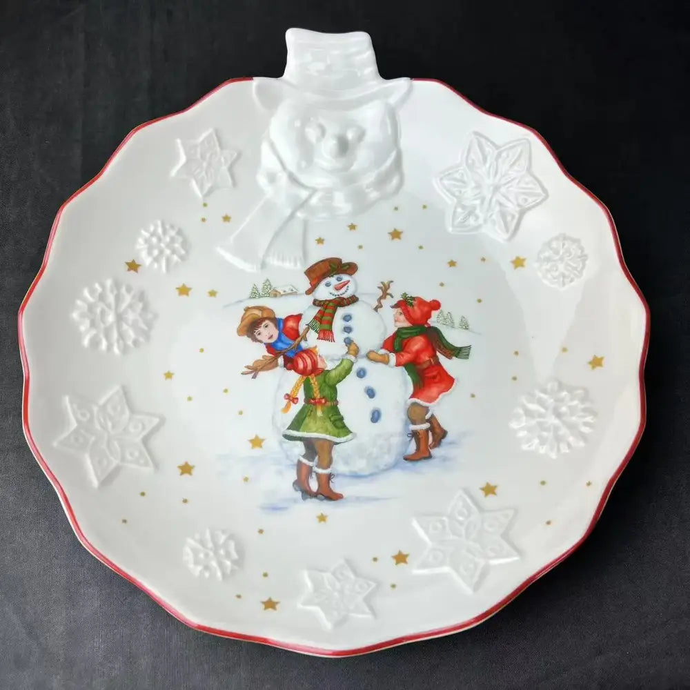 Red Ceramic Dinnerware Set