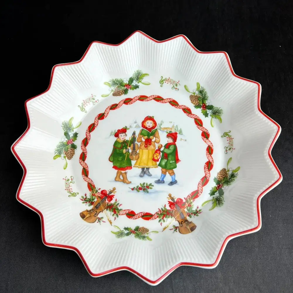 Red Ceramic Dinnerware Set