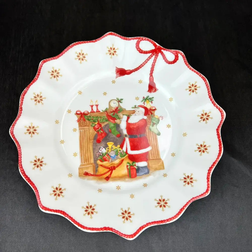 Red Ceramic Dinnerware Set