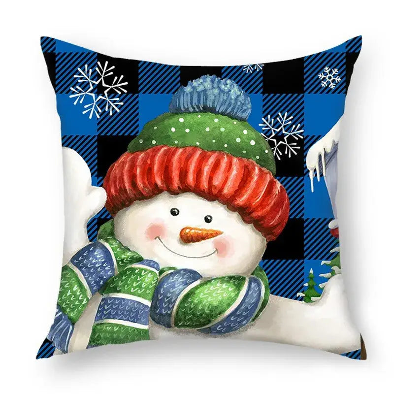 Green Nordic Pillow Cover