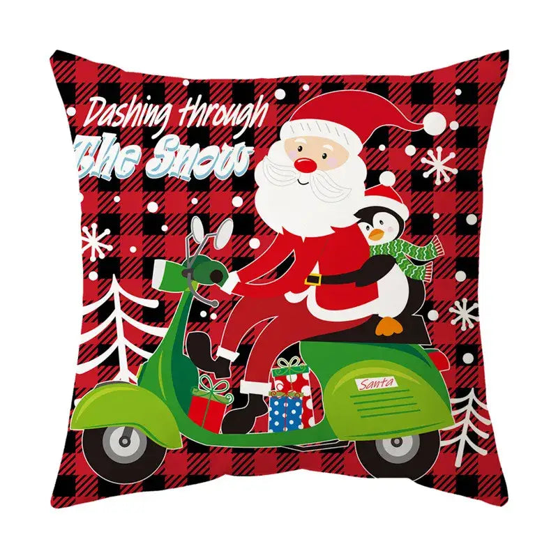 Santa Claus Pillow Cover