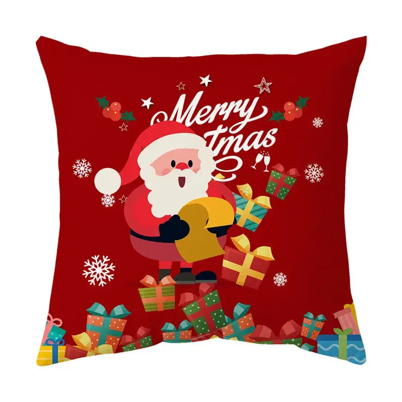 Santa Claus Pillow Cover