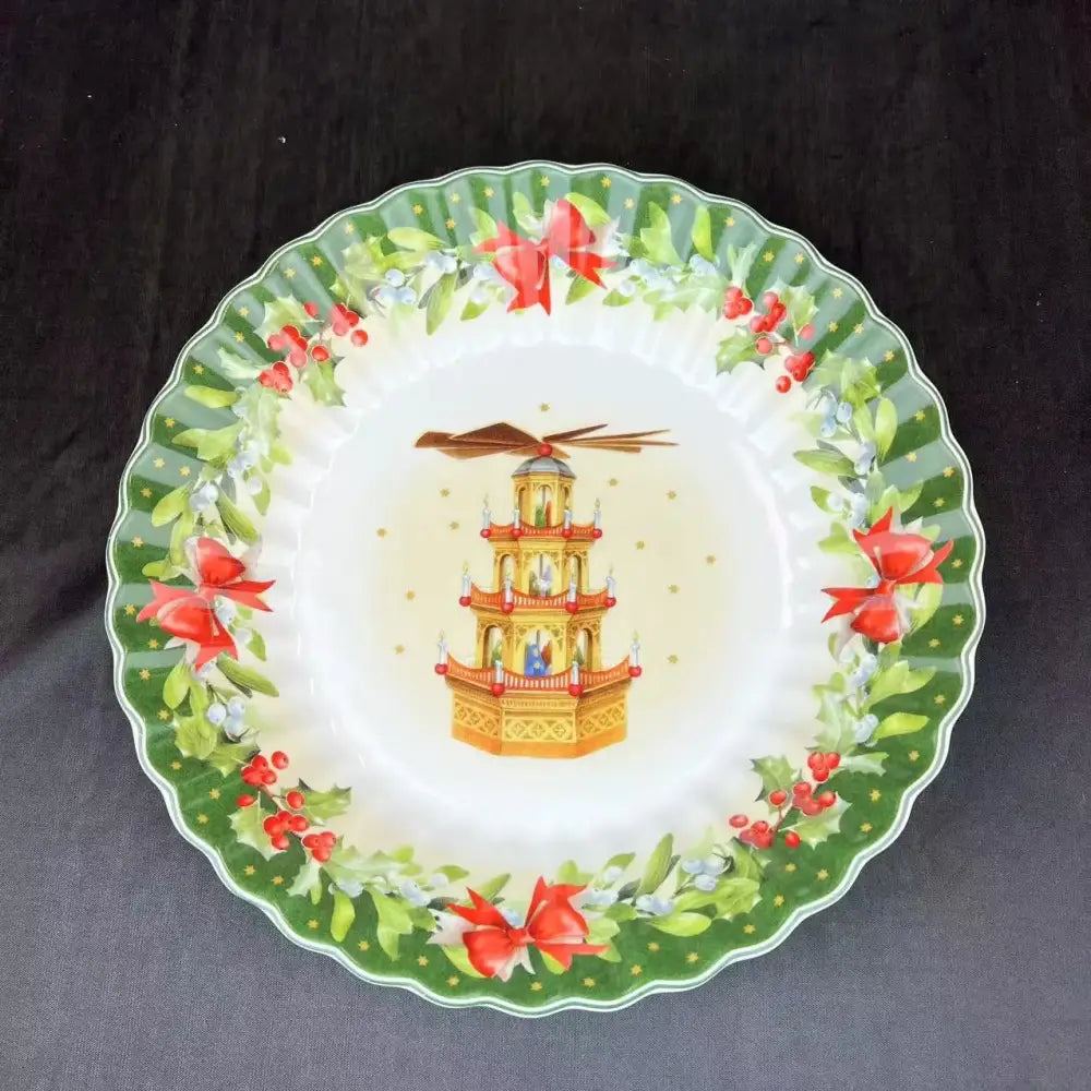 Red Green Ceramic Tableware
