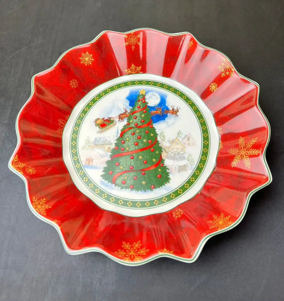 Red Green Ceramic Tableware