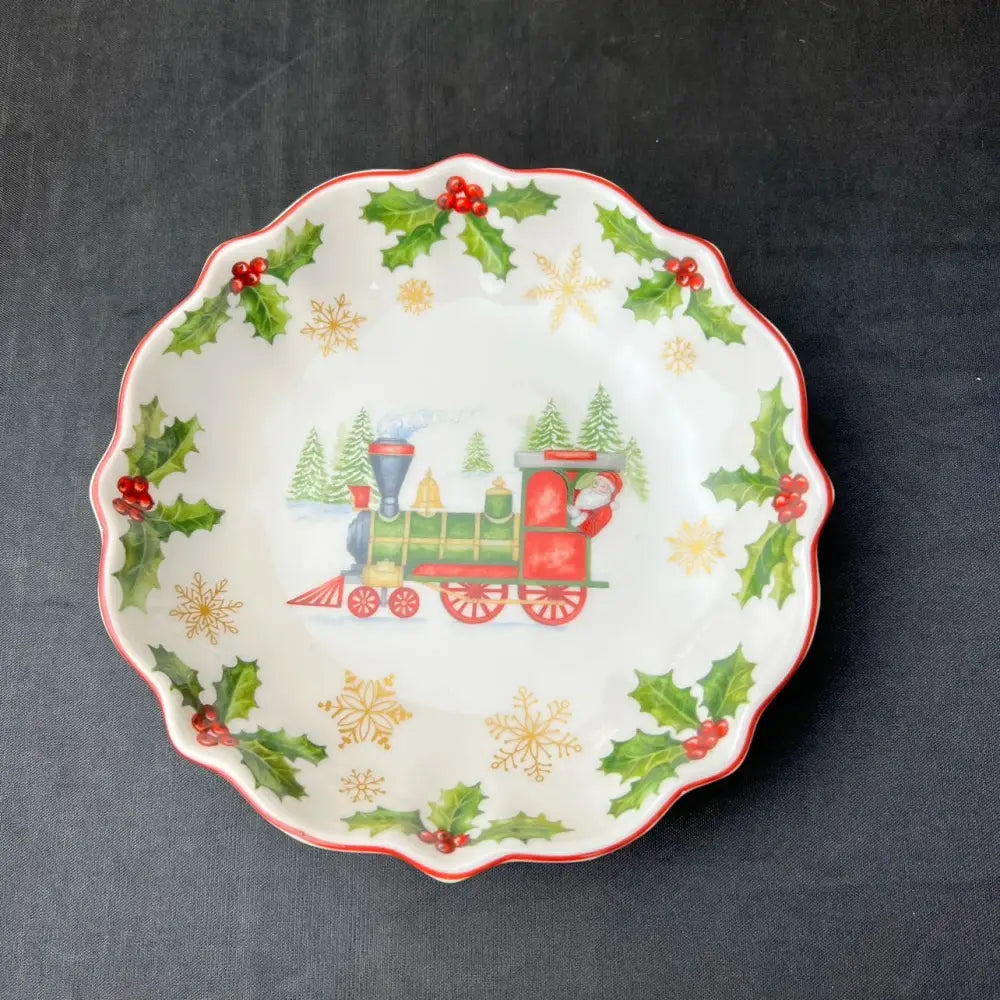 Red Green Ceramic Tableware