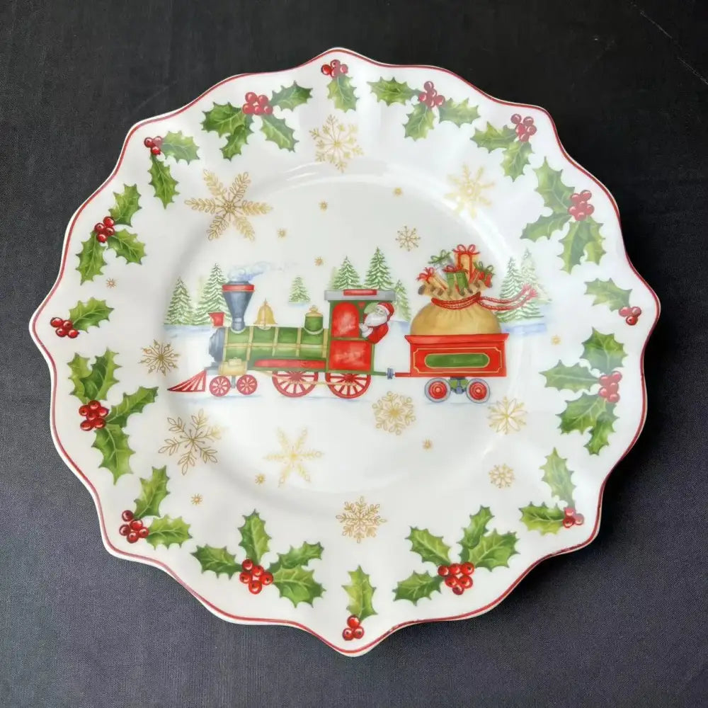 Red Green Ceramic Tableware