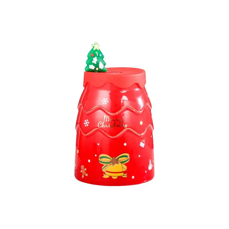 Ceramic Santa Tree Mug