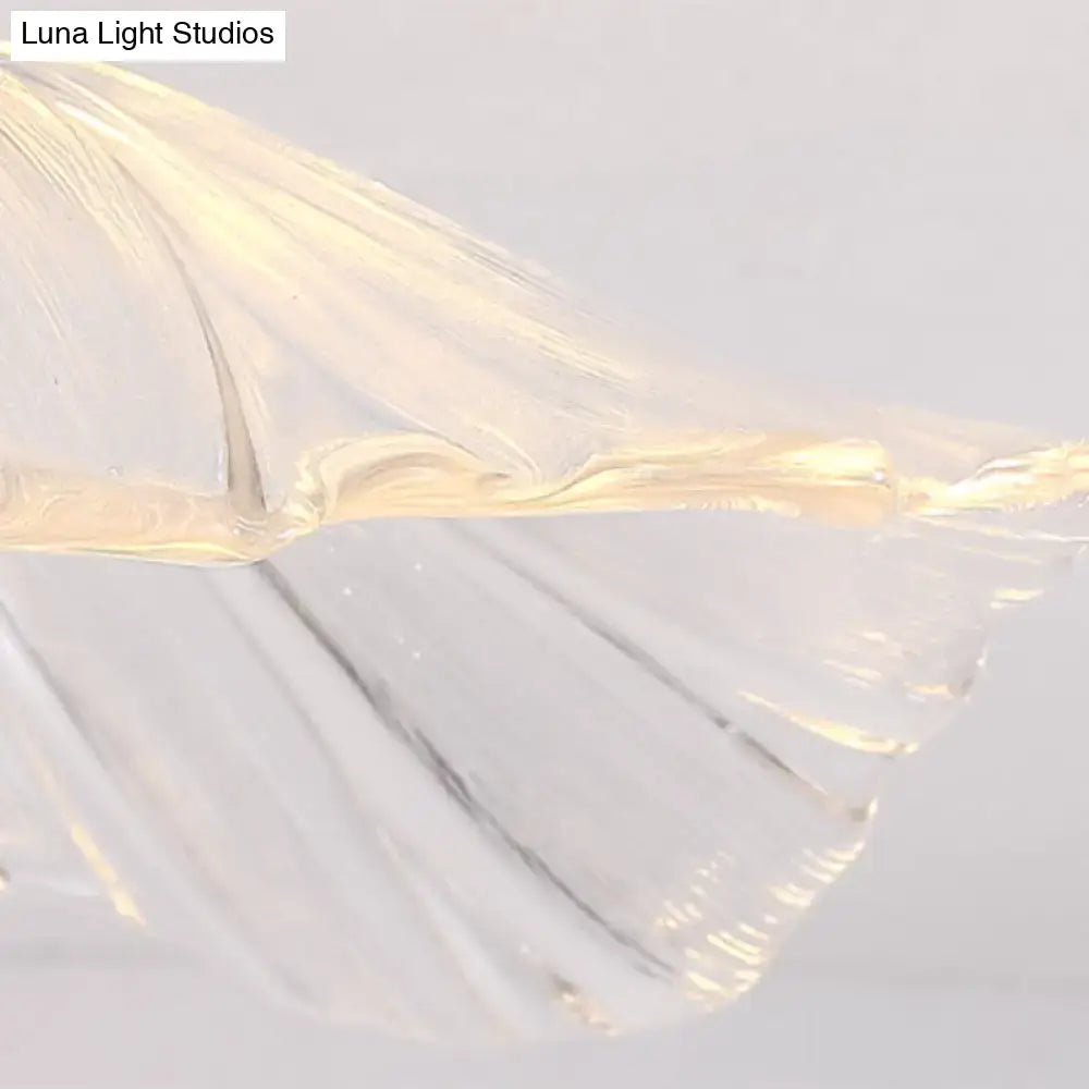 Brass Glass Ceiling Light