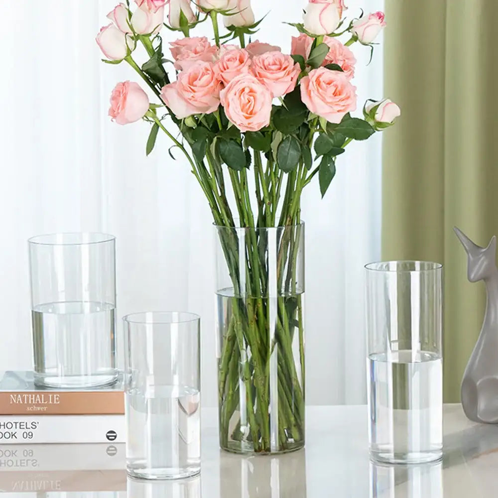 Acrylic Hurricane Flower Vase