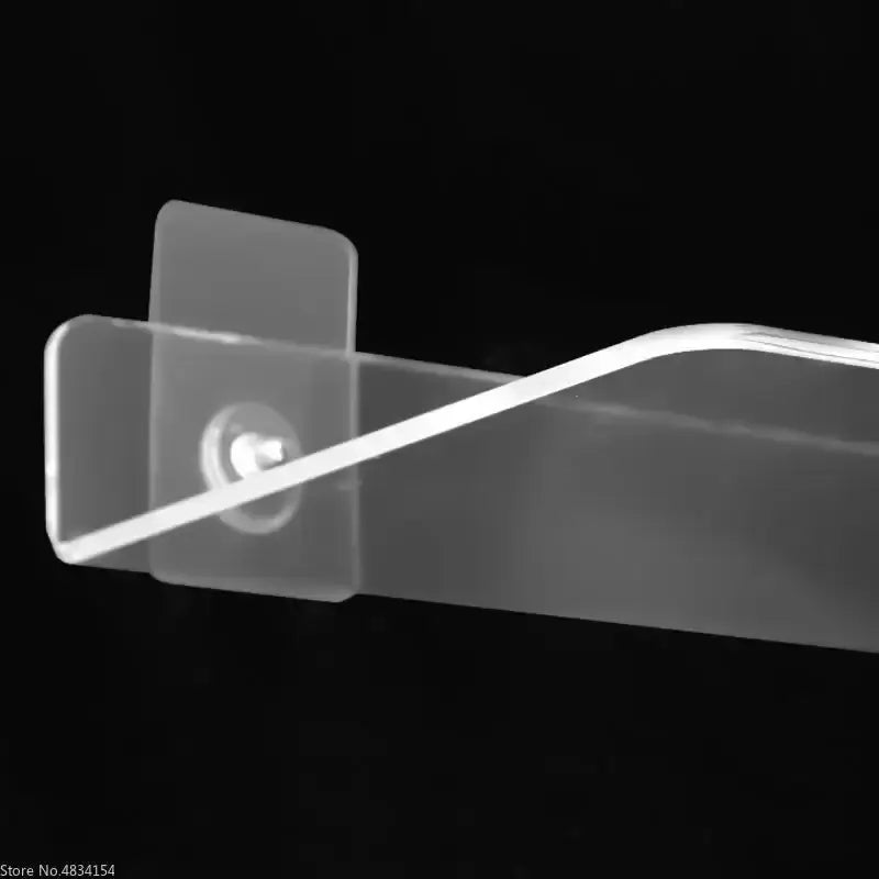 Clear Acrylic Wall Shelf