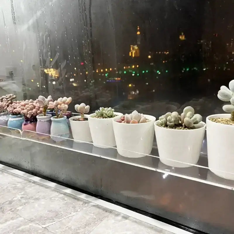 Clear Acrylic Wall Shelf