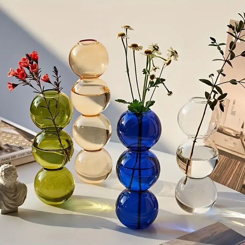 Glass Bubble Vase