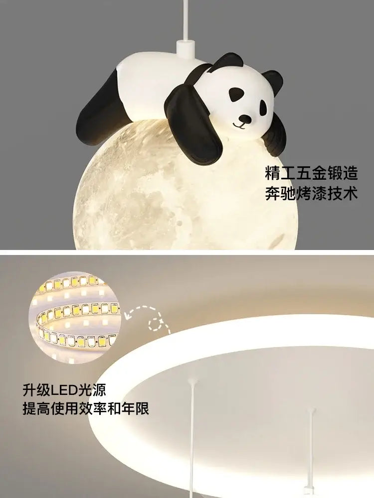 Bubble Panda Ceiling Light