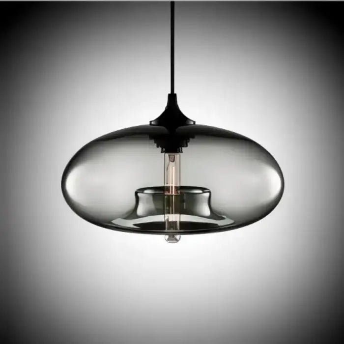 Amber Gray LED Pendant Light