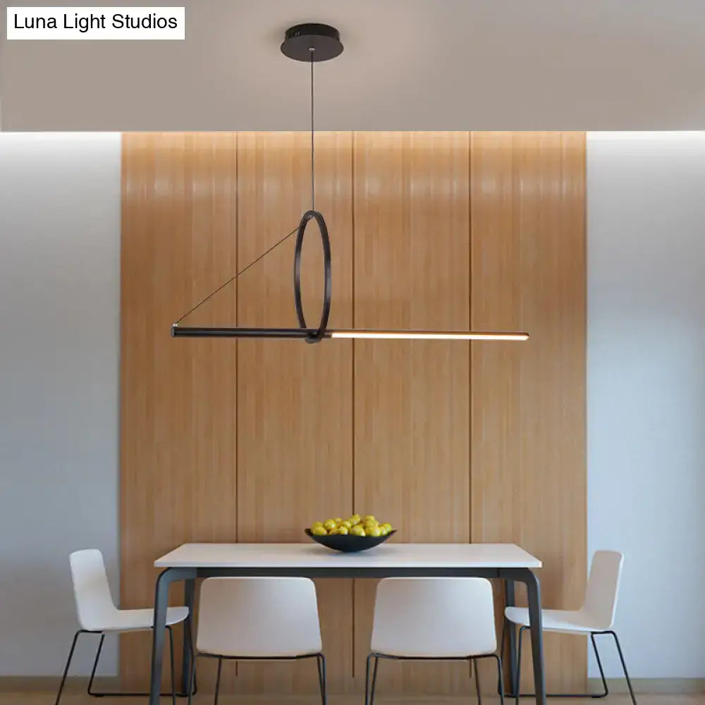Black Linear LED Ceiling