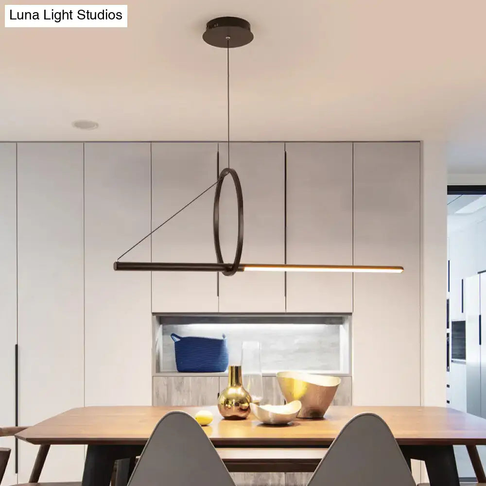 Black Linear LED Ceiling