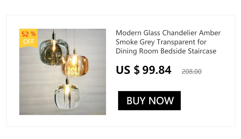 Gold Curved LED Chandelier 60-200cm