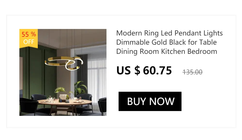 Gold Curved LED Chandelier 60-200cm