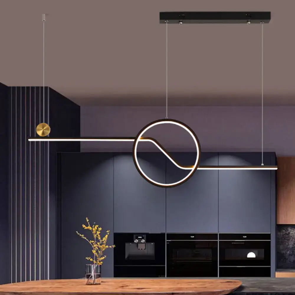Black Island Pendant Light