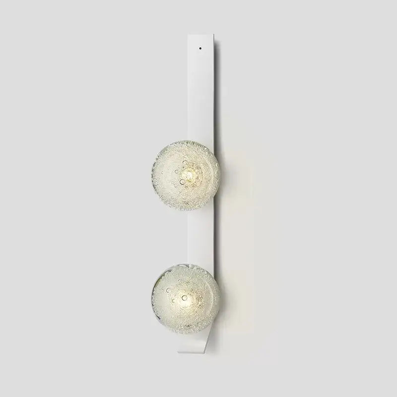 Brushed Brass Bubble Sconce