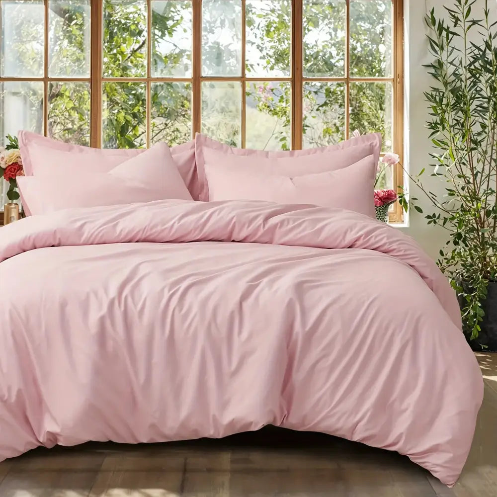 Black Satin Duvet Set