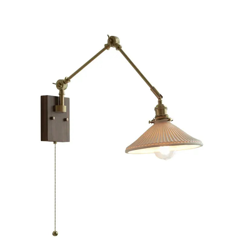 Copper Swing Arm Lamp
