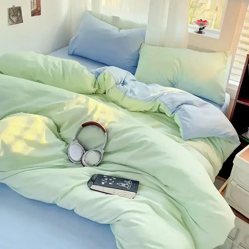 Cream Cotton Bedding Set