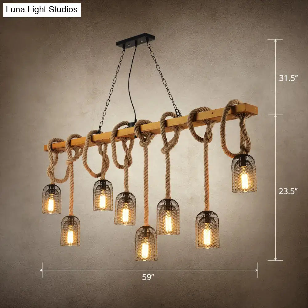 Mesh Industrial Pendant Lamp