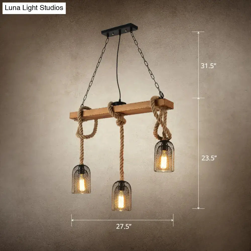 Mesh Industrial Pendant Lamp