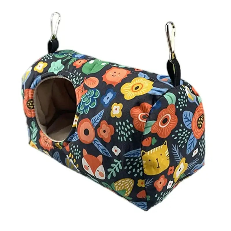Floral Print Bird Hammock