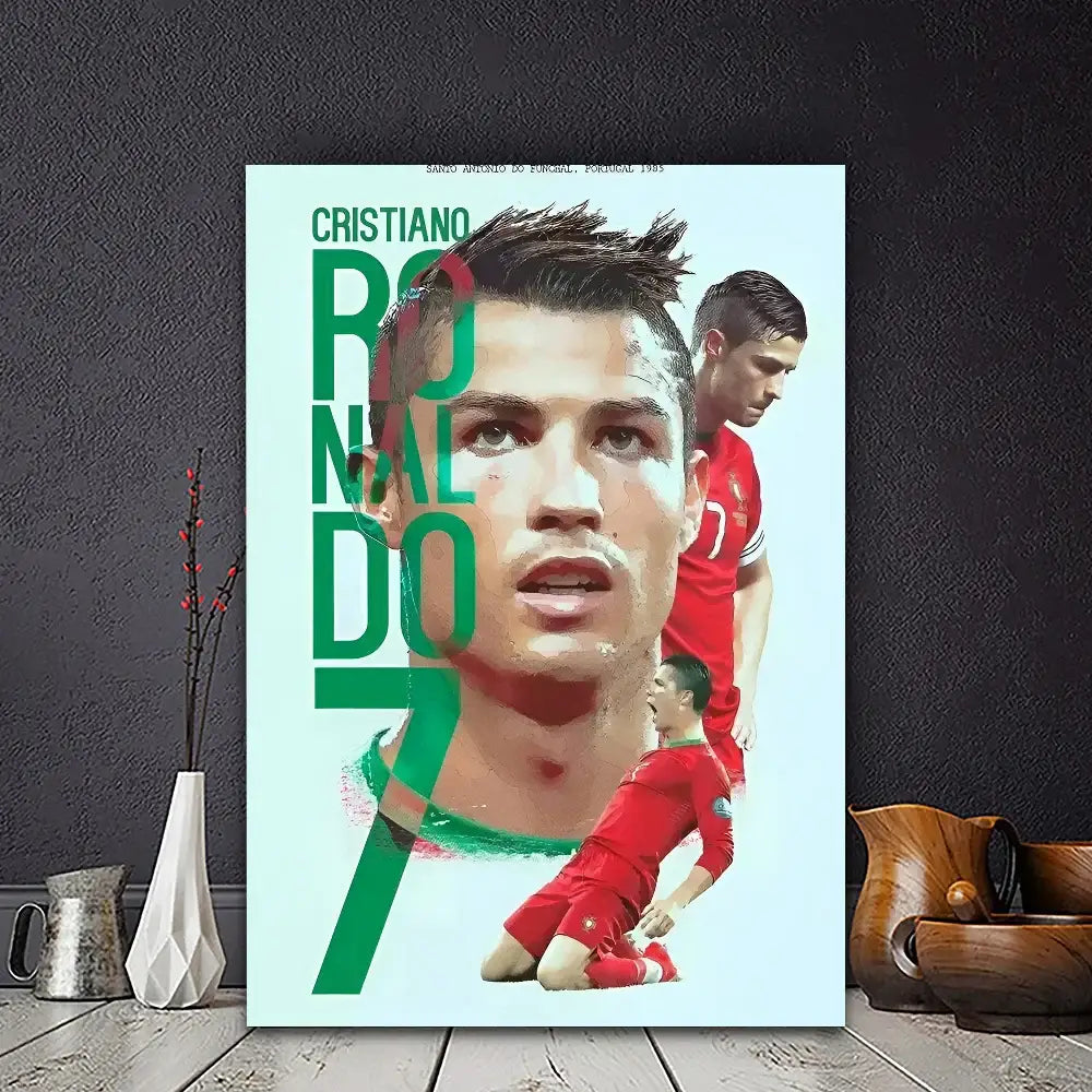 Red Green CR7 Poster