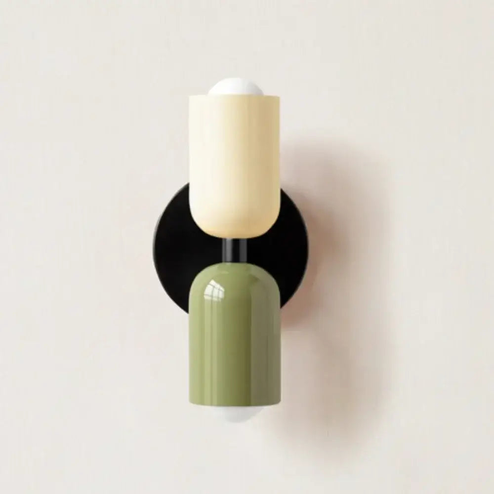 Cream Double Wall Lamp
