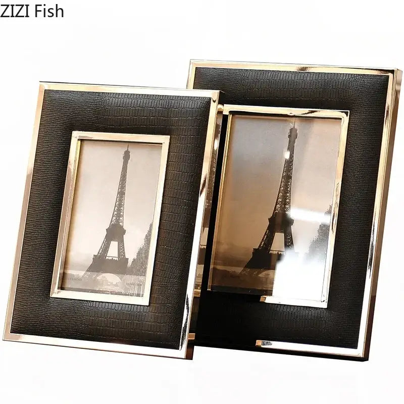 Leather Modern Photo Frame
