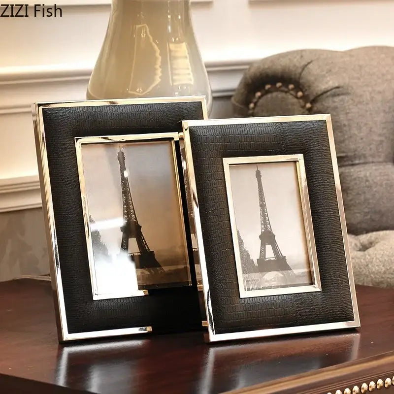 Leather Modern Photo Frame