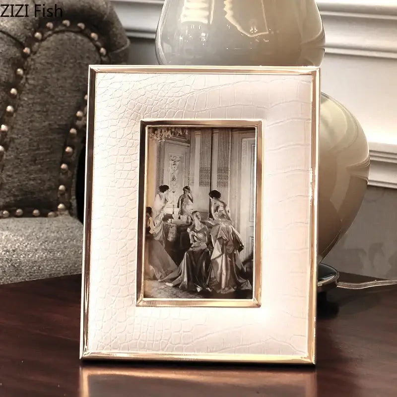 Leather Modern Photo Frame