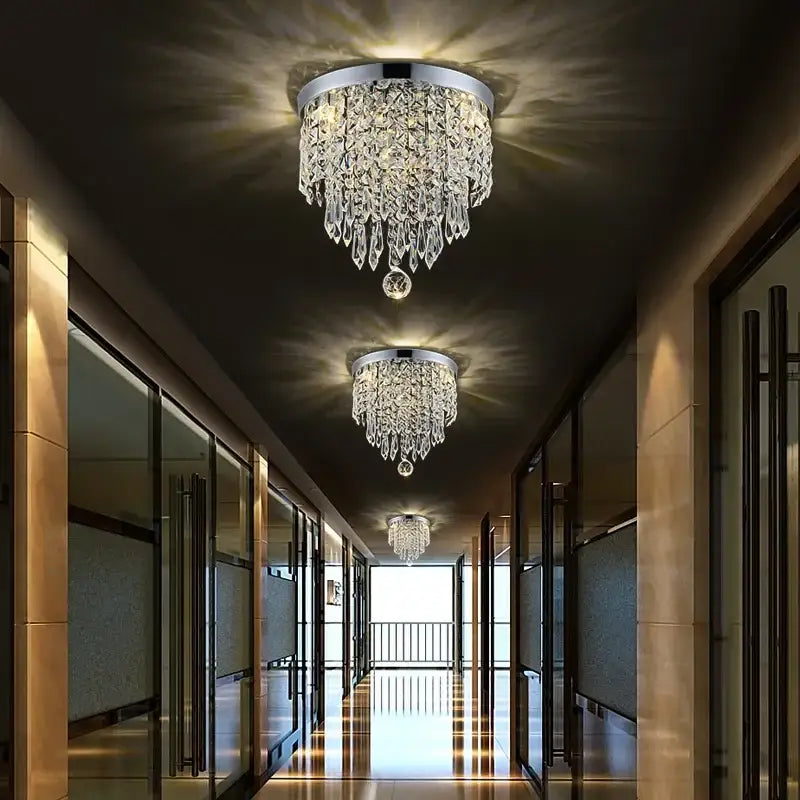 Gold Ceiling Chandelier