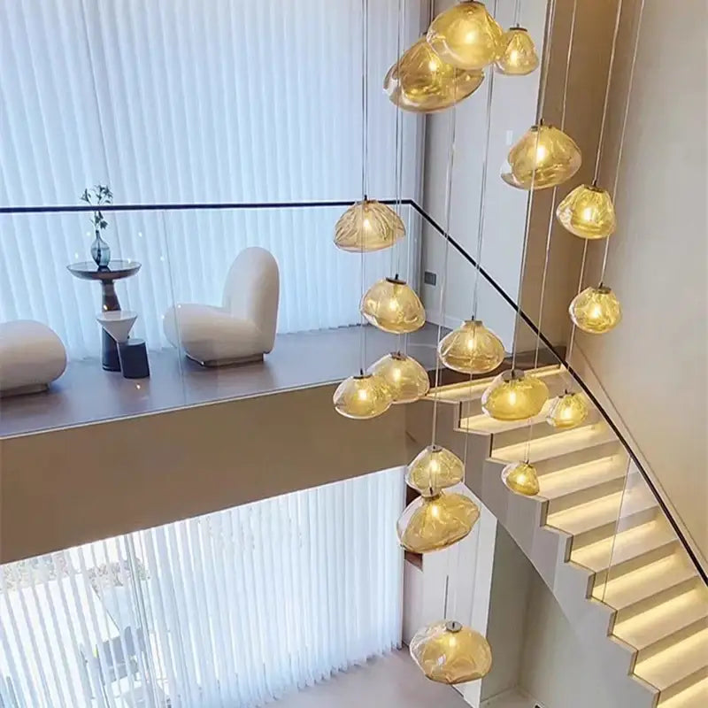 Shell Crystal Chandelier