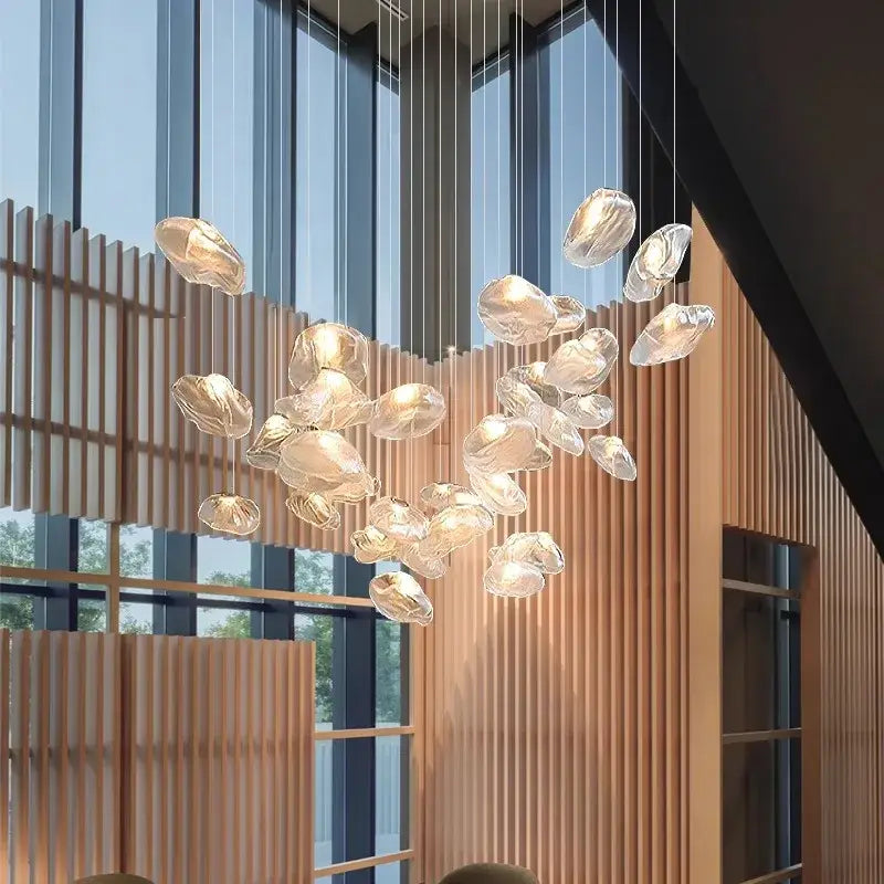 Shell Crystal Chandelier