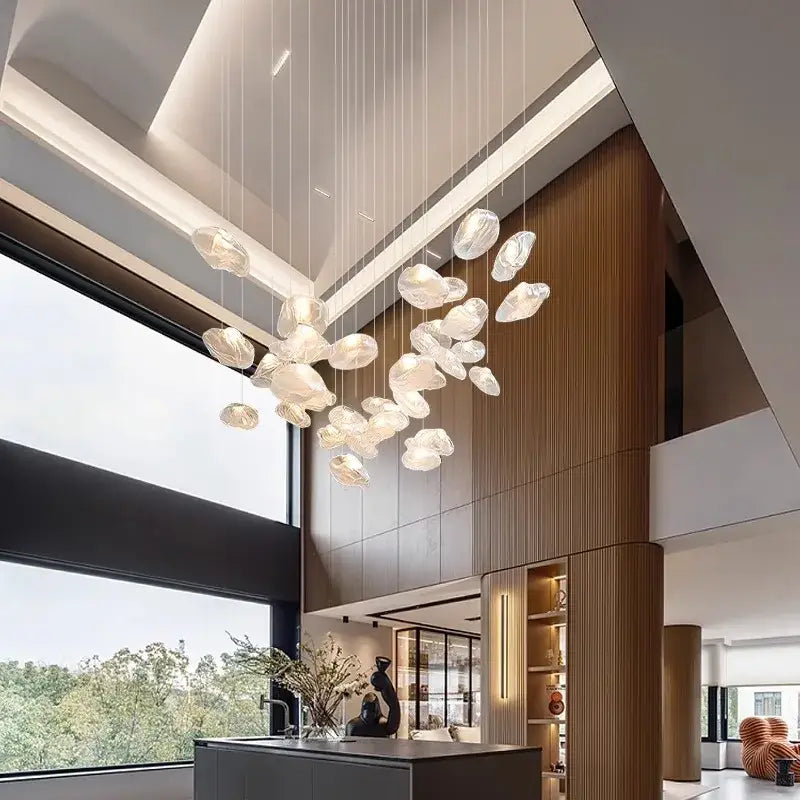 Shell Crystal Chandelier