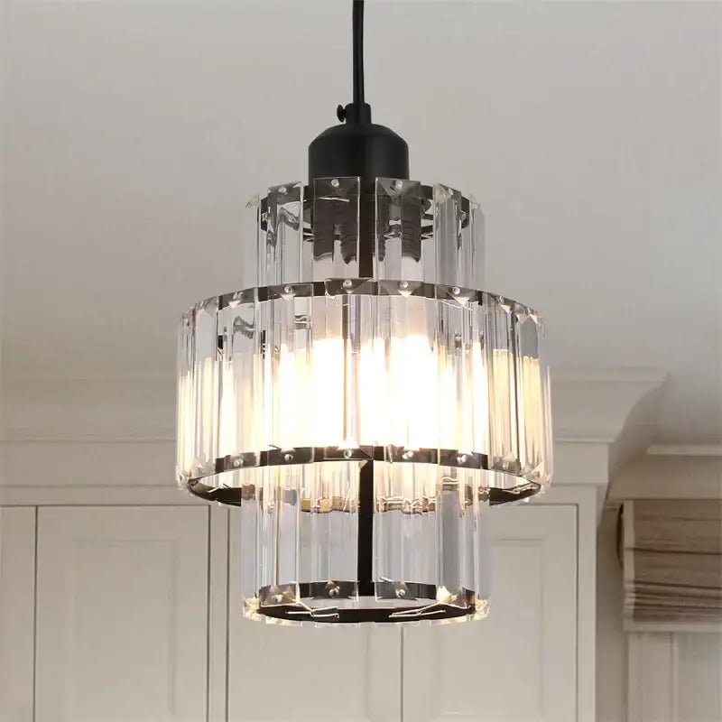 Gold Crystal Pendant Light For Hotel Lobby