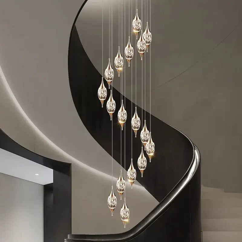 Crystal Teardrop Chandelier