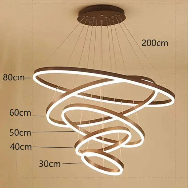 Crystal Spiral Stair Chandelier