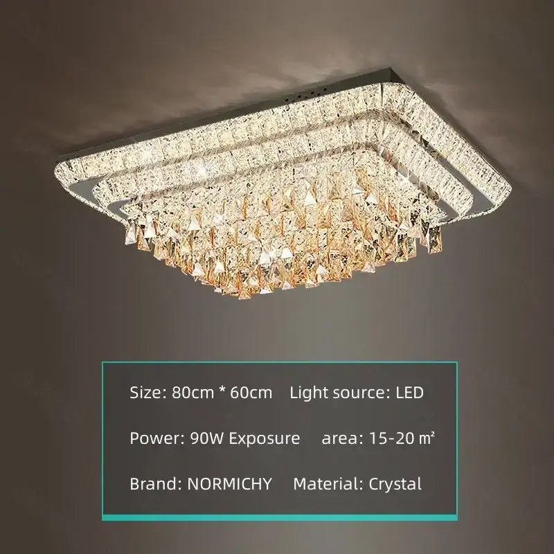 Silver Chrome Dining Light