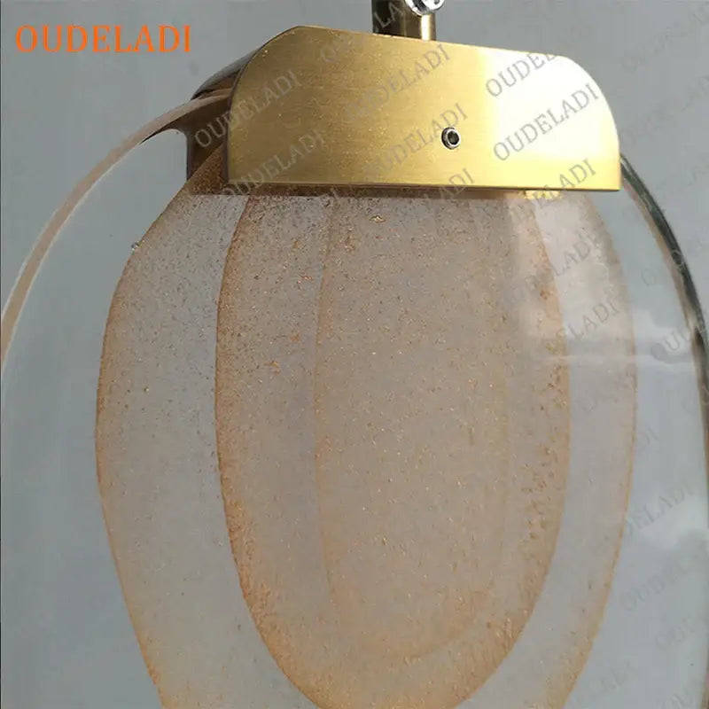 Warm Yellow Crystal Pendant
