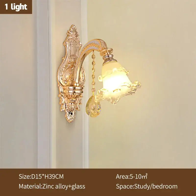 Gold Crystal Living Chandelier Nordic Design