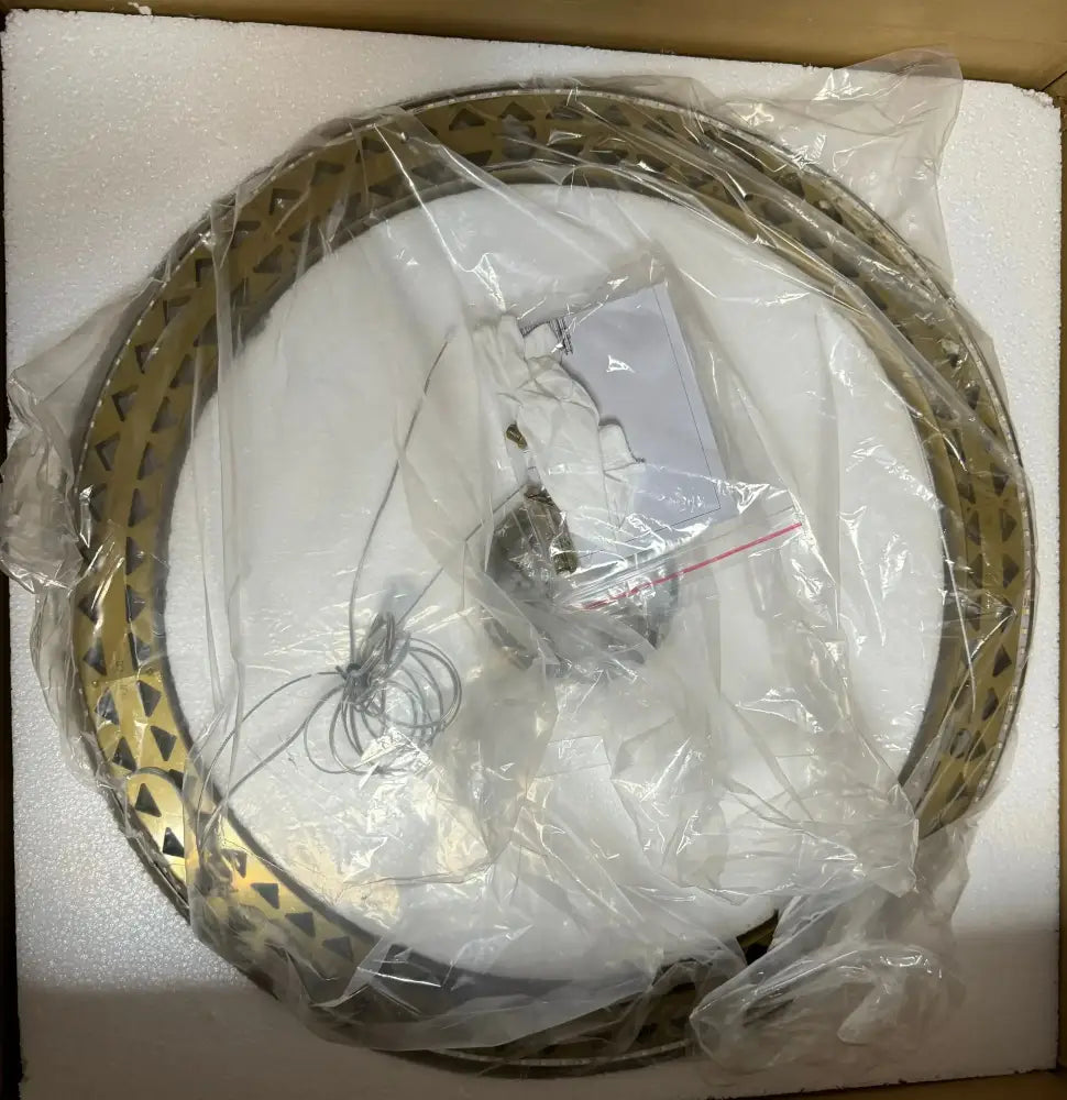 Gold Crystal Ceiling Light